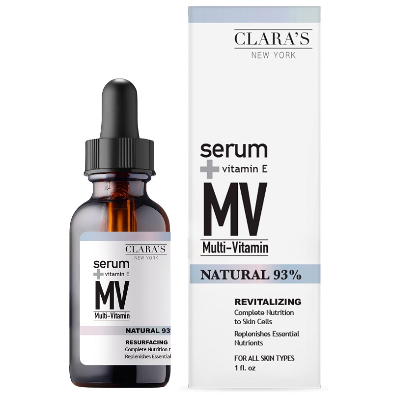 Ser pentru ten cu multivitamine, 30 ml, Clara's New York