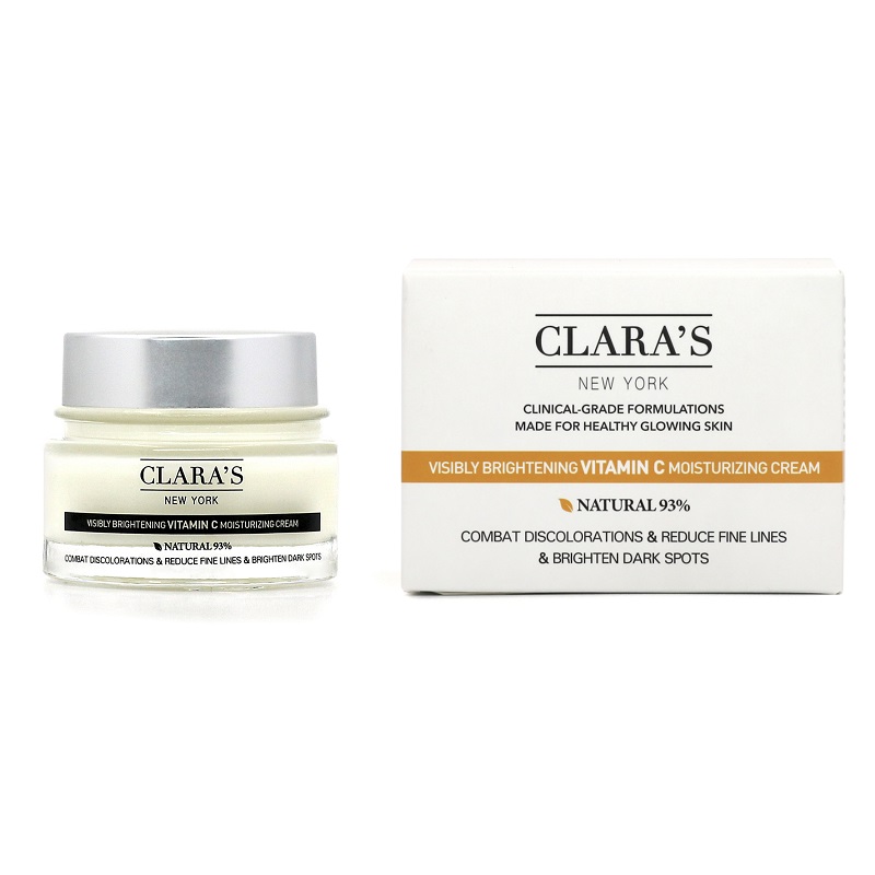 Crema antipigmentare pentru ten cu vitamina C, 50 ml, Clara's New York