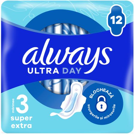 Absorbante Ultra Night, Marimea 3, 12 bucati, Always