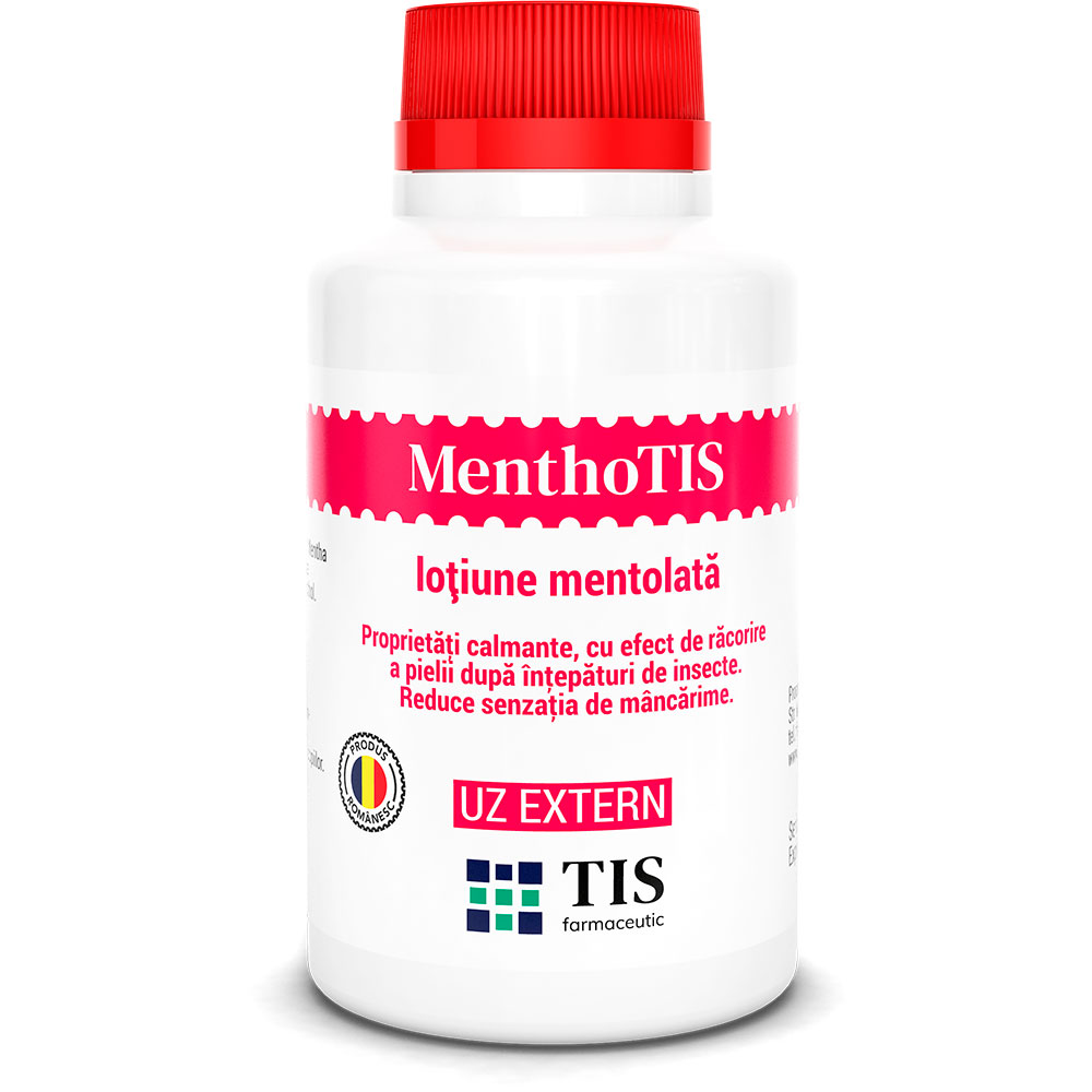 Lotiune mentolata MenthoTIS, 100 ml, Tis