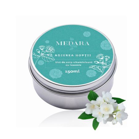 Unt de corp vitaminizant cu iasomie Medara, Adierea noptii, 150 ml, Mebra 5943079001118 586609