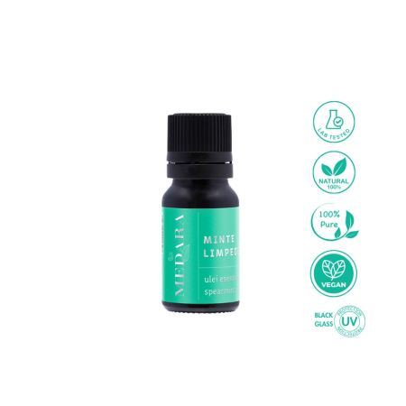 Ulei esential spearmint Minte Limpede Medara, 10 ml, Mebra 586596