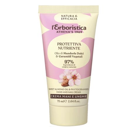 Crema de maini cu ulei de migdale dulci, 75 ml, L'Erboristica