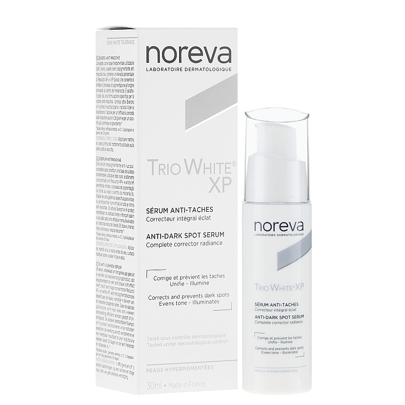 Ser impotriva petelor pigmentare Trio White XP, 30 ml, Noreva