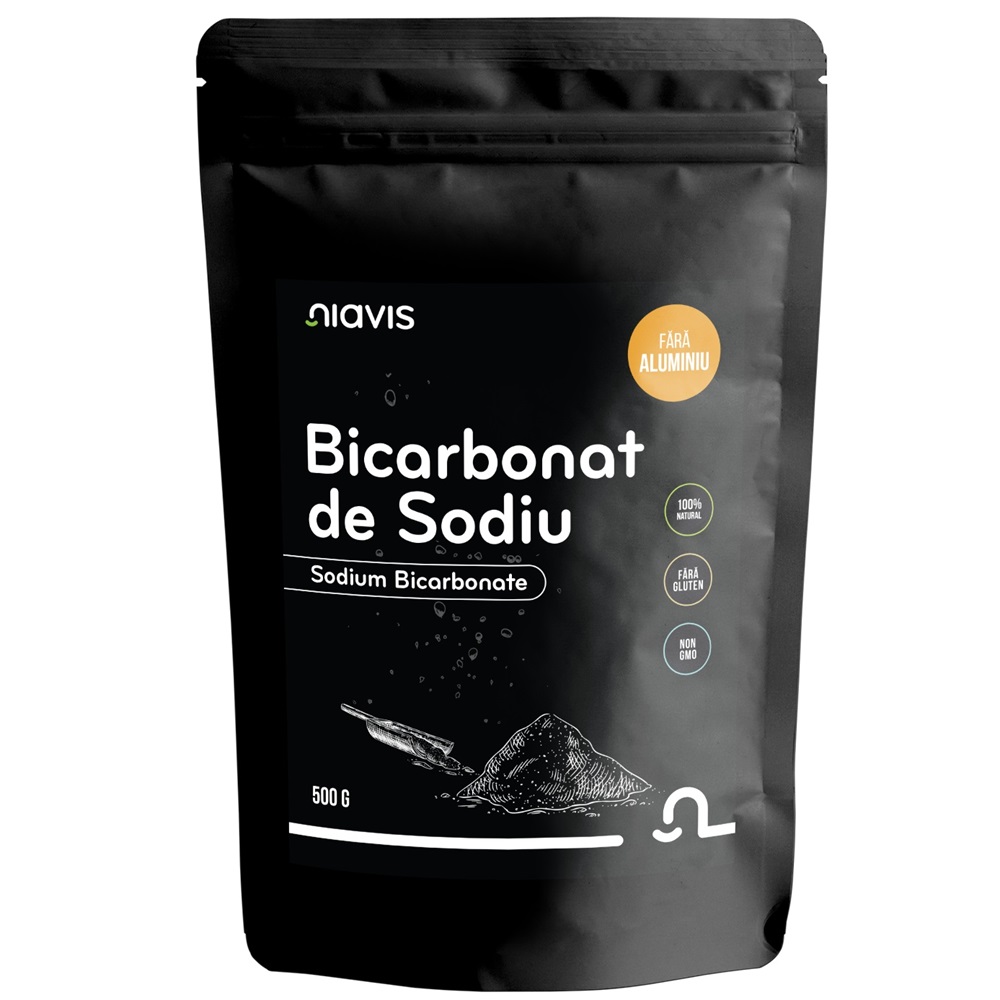 Bicarbonat de Sodiu, 500 g, Niavis