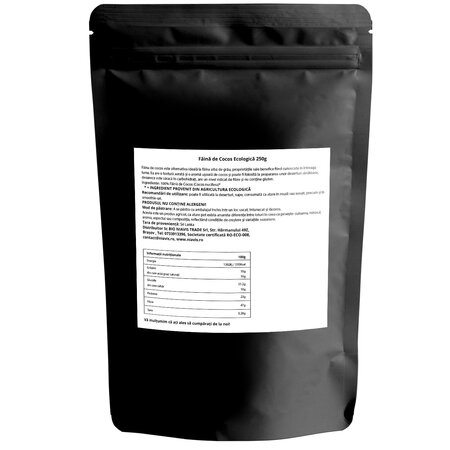 Faina de Cocos Ecologica/BIO, 250 g, Niavis 601534