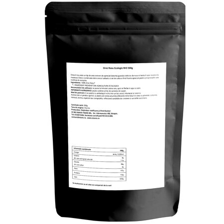 Orez rosu eco, 500 g, Niavis 601613