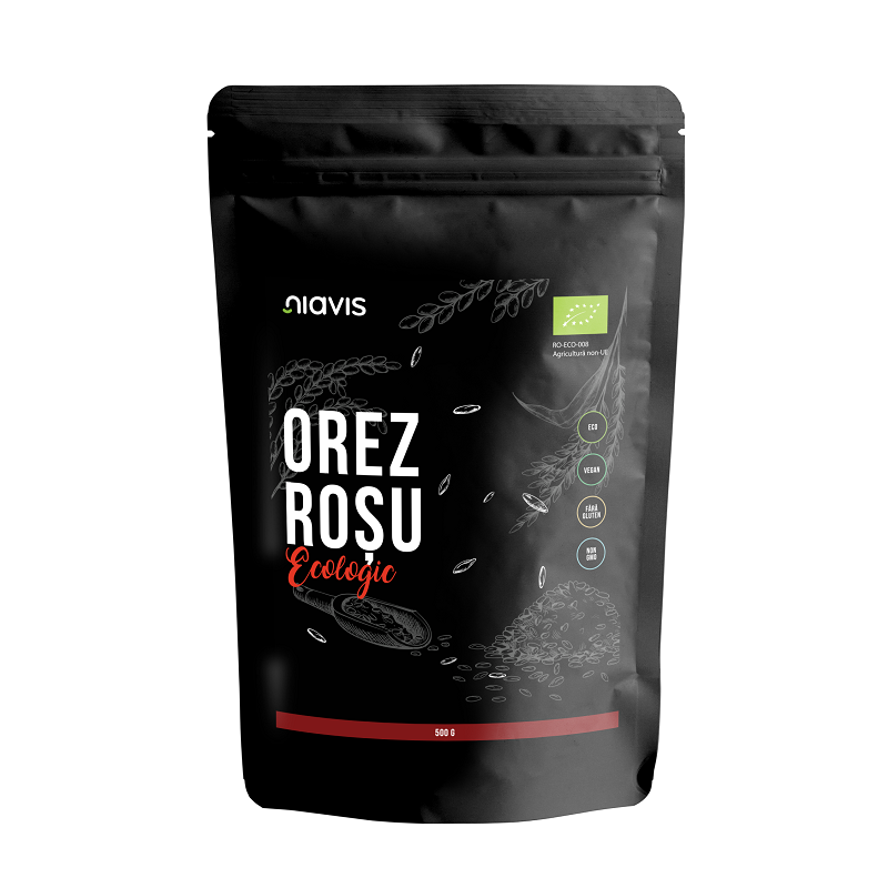 Orez rosu eco, 500 g, Niavis