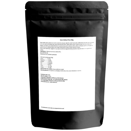Sare celtica fina, 250 g, Niavis 601641