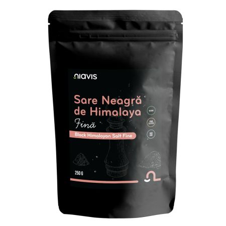 Sare Neagra Fina de Himalaya, 250 g, Niavis