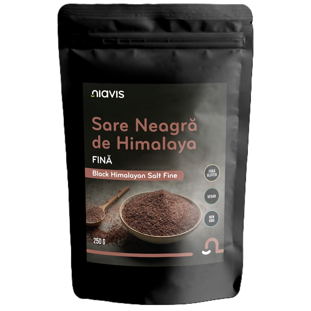 Sare Neagra Fina de Himalaya, 250 g, Niavis