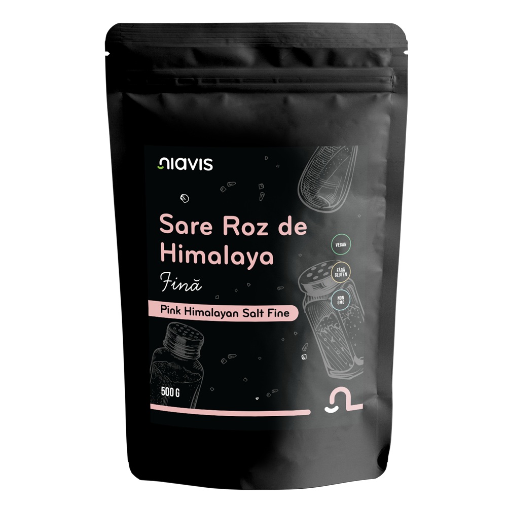 Sare Roz de Himalaya Fina, 500 g, Niavis