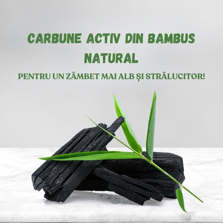 Pasta de dinti cu carbune activ din bambus natural, 90 ml, Eyup Sabri Tuncer 614922