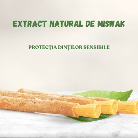 Pasta de dinti cu extract natural de Miswak, 90 ml, Eyup Sabri Tuncer 614925