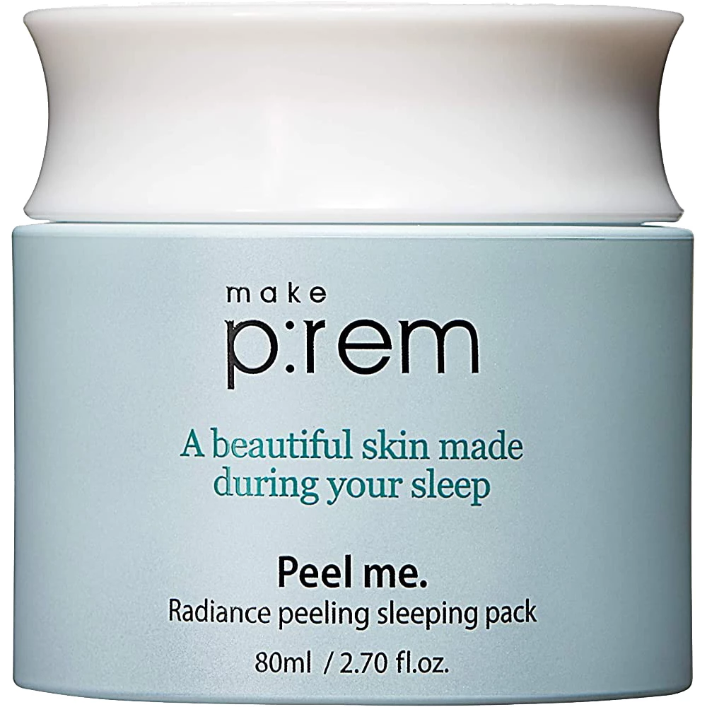 Exfoliant de noapte pentru fata Peel me radiance, 80 ml, Make P:rem
