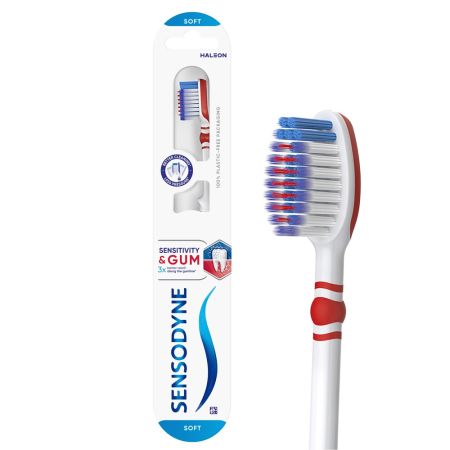 Periuta de dinti Sensitivity & Gum Soft, 1 bucata, Sensodyne