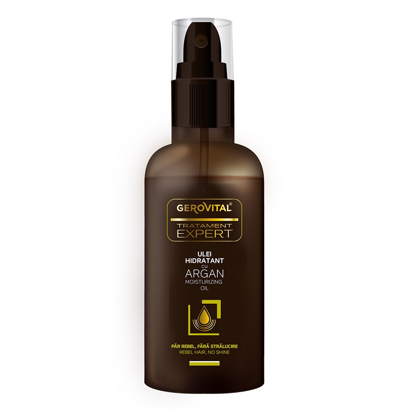 Ulei hidratant cu Argan Tratament Expert, 100 ml, Gerovital