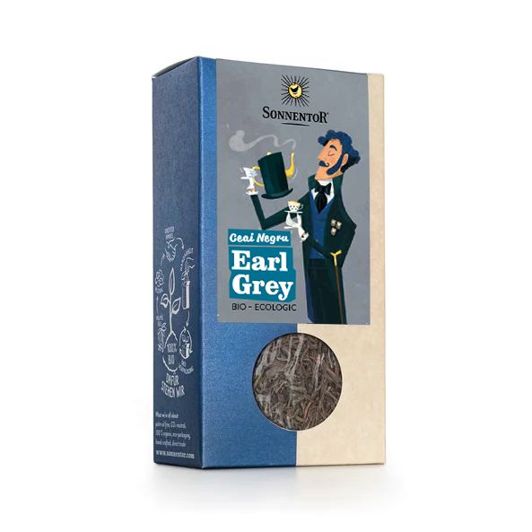 Ceai Negru Bio Earl Grey, 90 g, Sonnentor