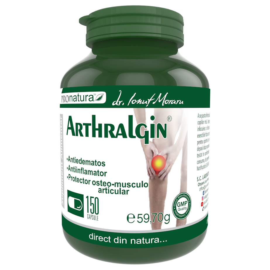 Arthralgin, 150 capsule, Pro Natura