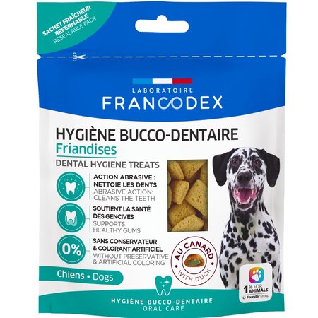 Recompense pentru igiena dentara a cainilor, 75 g, Francodex