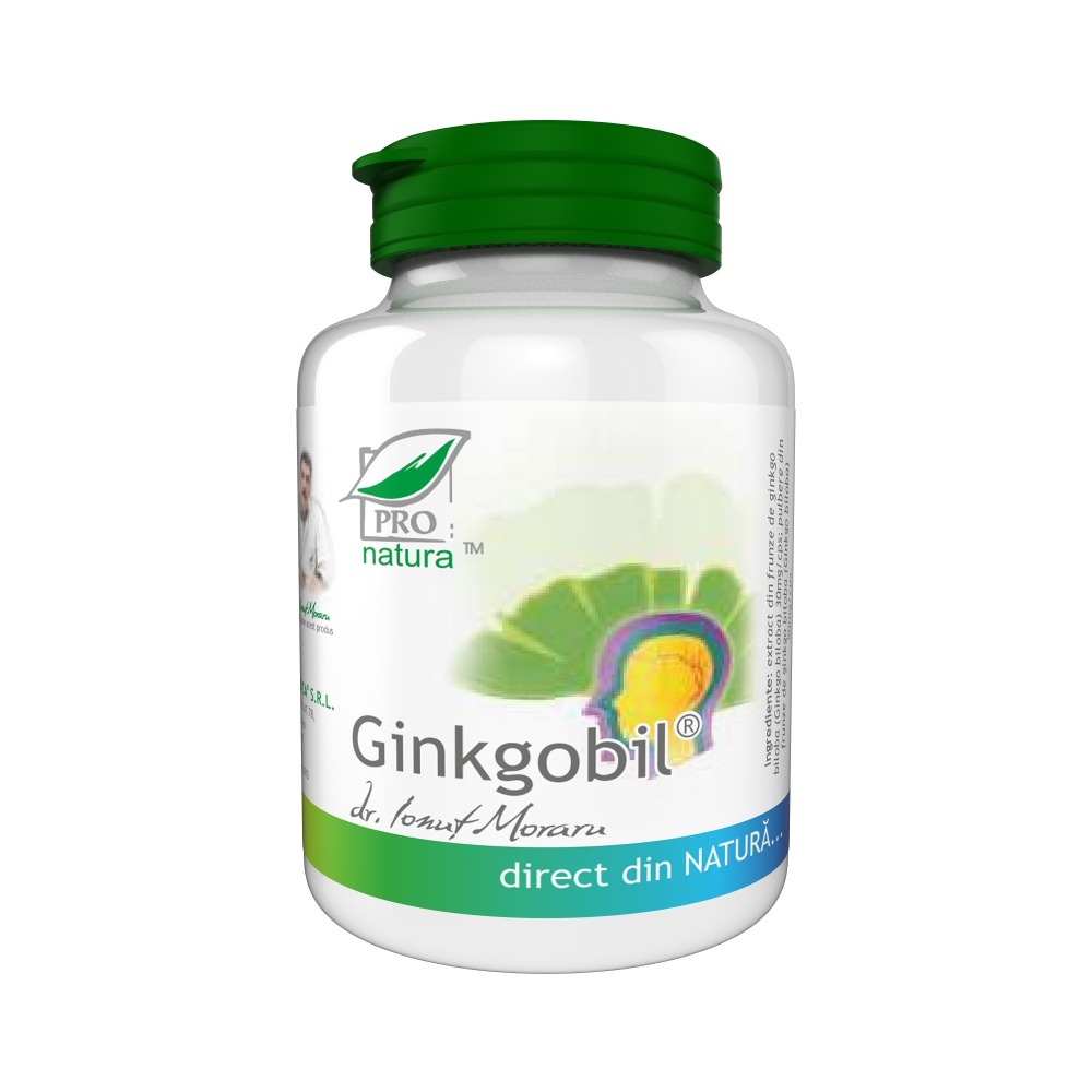 Ginkgobil, 100 capsule, Pro Natura