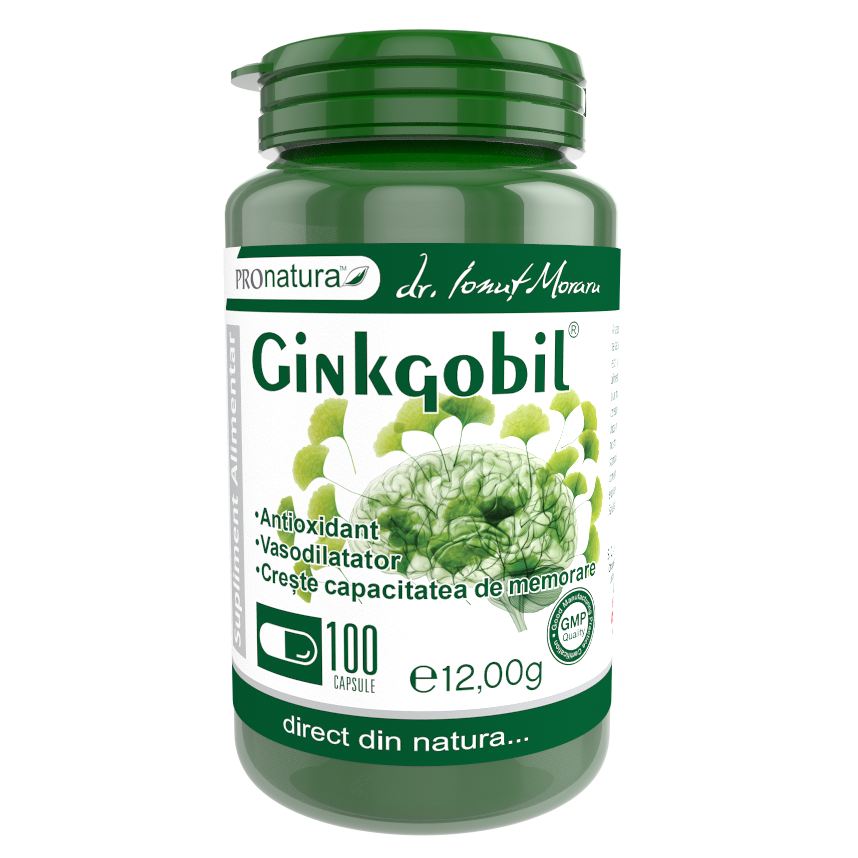 Ginkgobil, 100 capsule, Pro Natura