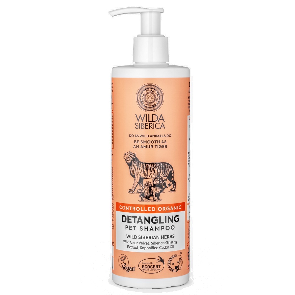 Sampon pentru descurcarea blanii Detangling, 400 ml, Wilda Siberica