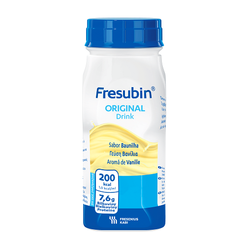 Bautura cu aroma de vanilie Fresubin Original, 4 x 200 ml, Fresenius Kabi