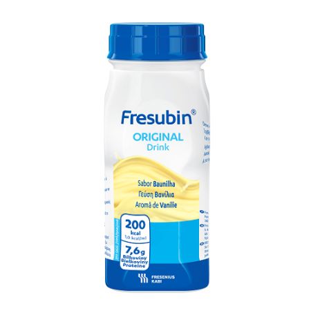 Bautura cu aroma de vanilie Fresubin Original, 4 x 200 ml, Fresenius Kabi Germania