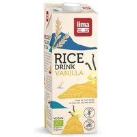 Bautura vegetala bio de orez cu vanilie, 1000 ml, Lima