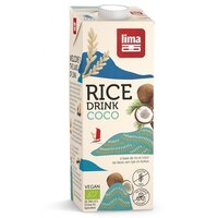 Bautura vegetala de orez cu cocos, 1000 ml, Lima