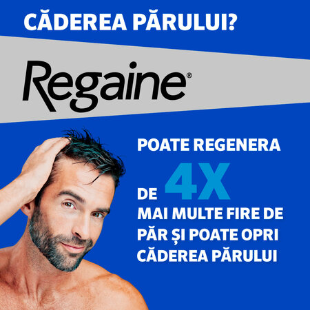 Regaine spuma impotriva caderii parului la barbati, 60 g, Johnson Johnson 751387