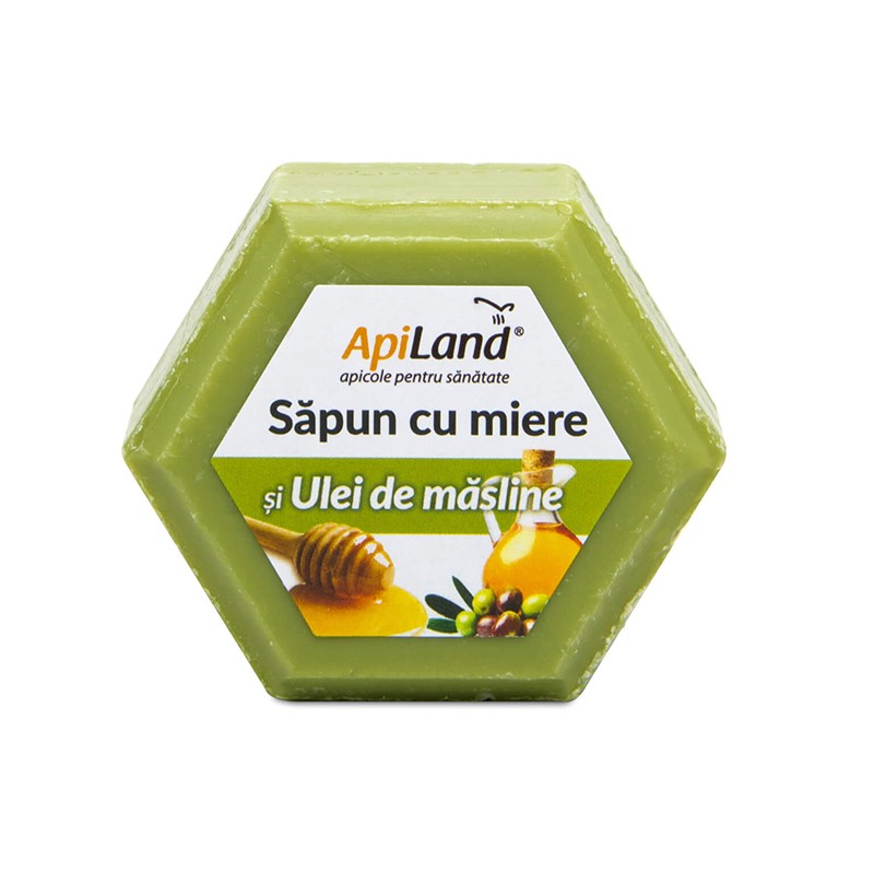 Sapun cu miere si ulei de masline, 100 g, Apiland