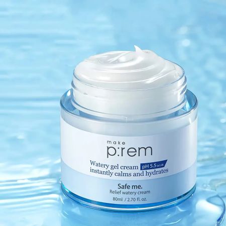 Crema hidratanta tip gel pentru fata Safe Me., 80 ml, Make P:rem 660664