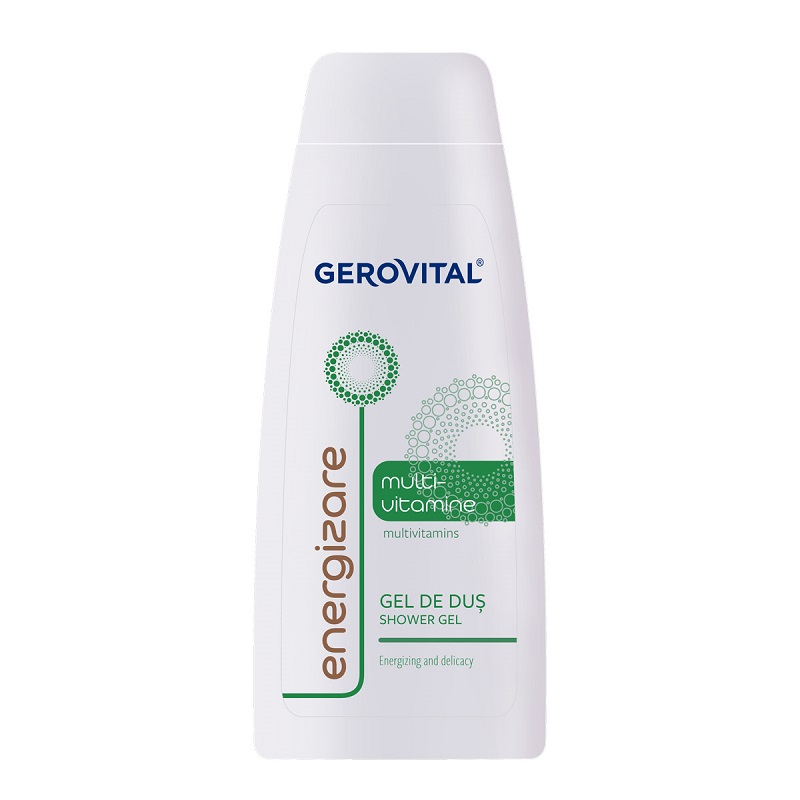 Gel de dus cu multivitamine, 400 ml, Gerovital