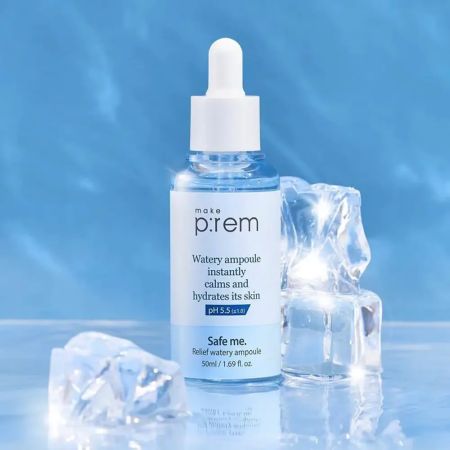 Ser de fata Safe Me. Watery Ampoule, 50 ml, Make P:rem 660661