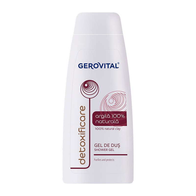 Gel de dus cu Argila, 750 ml, Gerovital