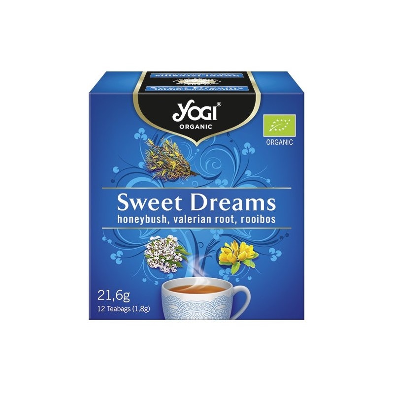 Ceai Bio Sweet Dreams, 12 plicuri, Yogi Tea