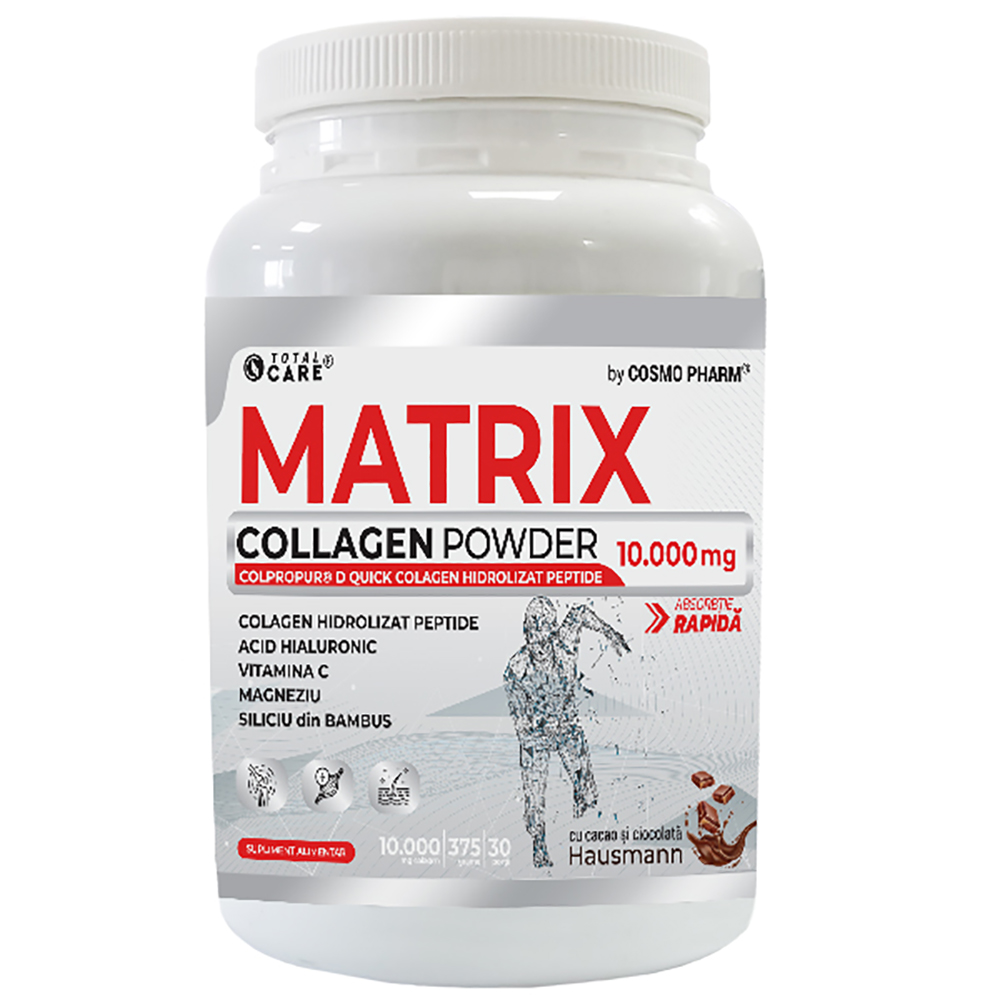 Pudra de colagen Matrix, 10.000 mg, 375 g, Cosmopharm