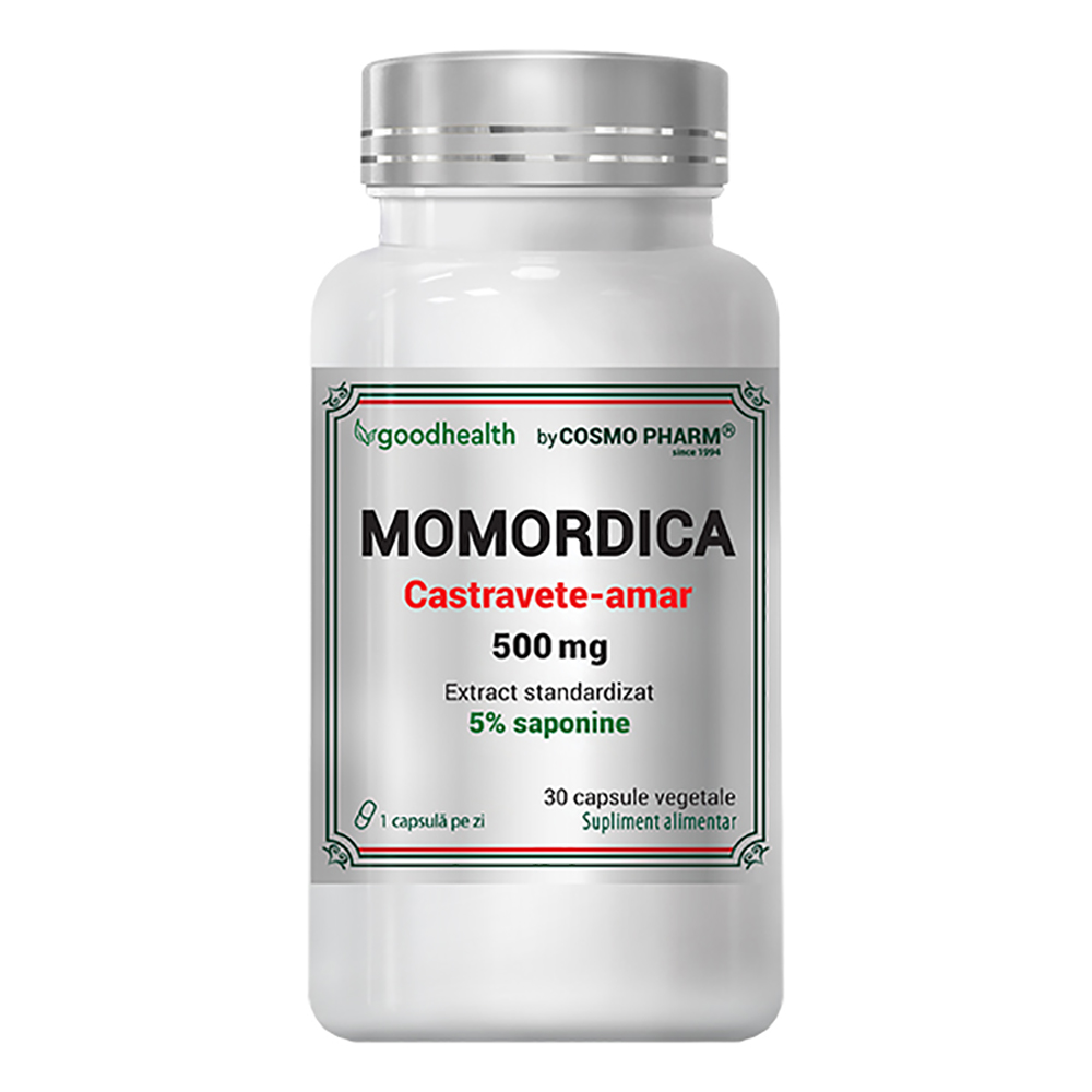 Momordica, 500 mg, 30 capsule, Cosmopharm