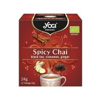 Ceai Bio Spicy Chai, 12 plicuri, Yogi Tea