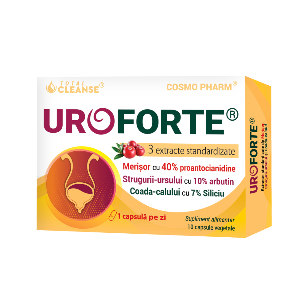 Uroforte, 10 capsule, Cosmopharm