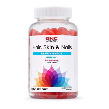 Formula pentru par, piele si unghii Women’s Hair, Skin & Nails, 120 jeleuri, GNC
