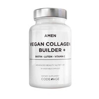 Colagen vegan cu biotina, luteina si vitamina C, 30 capsule, GNC