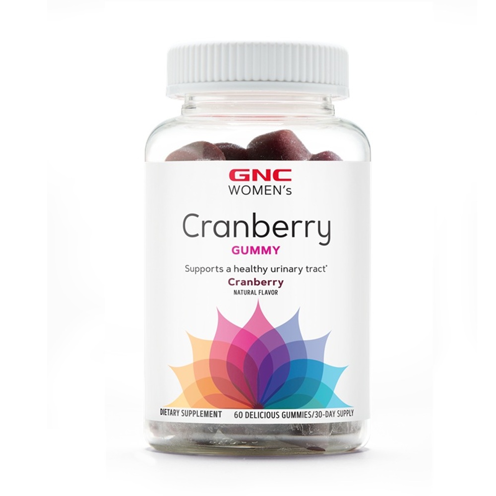 Jeleuri cu extract din merisor Women’s Cranberry Gummies, 60 jeleuri, GNC