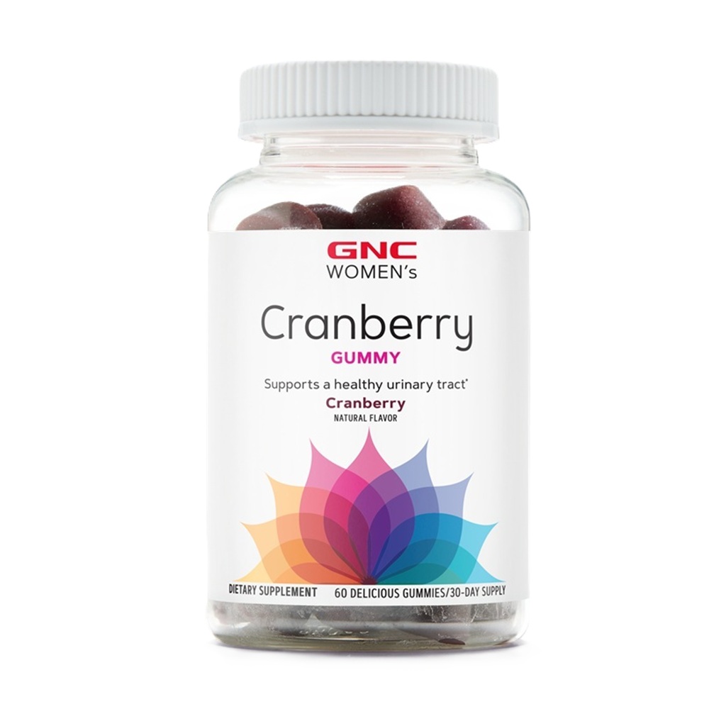 Jeleuri cu extract din merisor Women’s Cranberry Gummies, 60 jeleuri, GNC