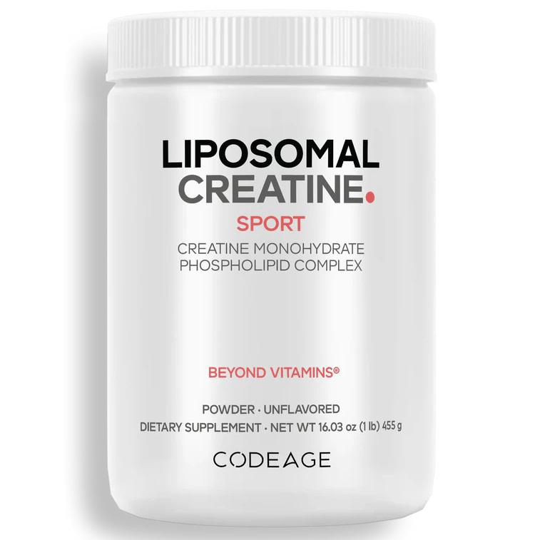 Creatina monohidrata lipozomala CodeAge Liposomal Creatine Monohydrate, 455g, GNC