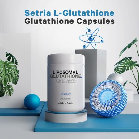 Glutation lipozomal setria CodeAge, 60 capsule, GNC 652724