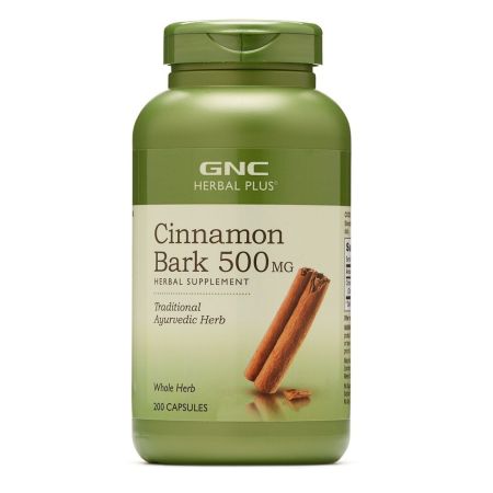 Herbal Plus Cinnamon Bark, 500 mg, 200 capsule, GNC