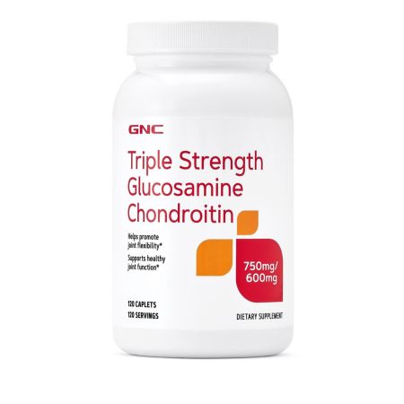 Glucozamina 750 mg Condroitina 600 mg Triple Strength, 120 tablete, GNC